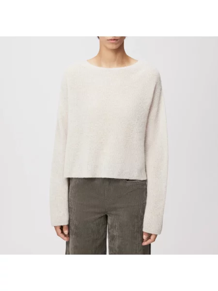 Sweter Drykorn wełniany beżowy