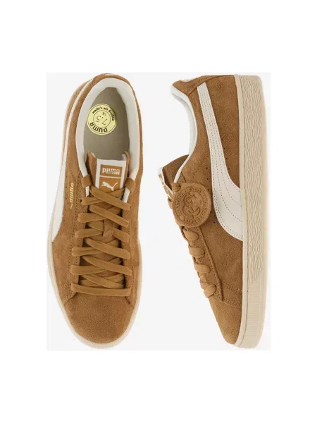Trampki Puma zamszowe brązowe