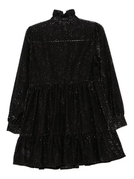 Rochie mini Michael Kors din jacard de costum mini negru