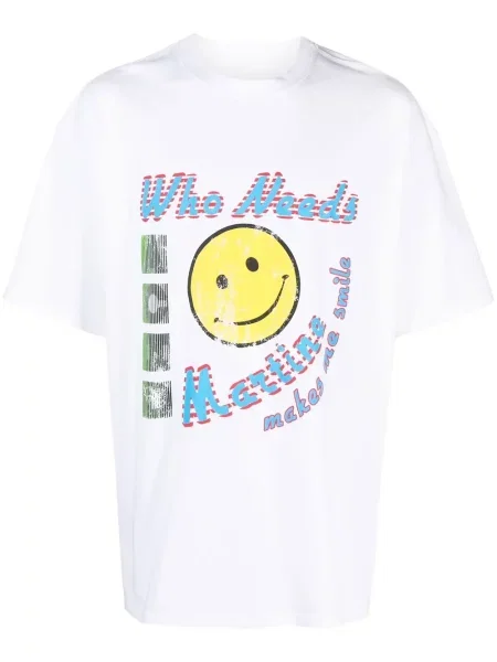 Tricou Martine Rose cu imagine alb