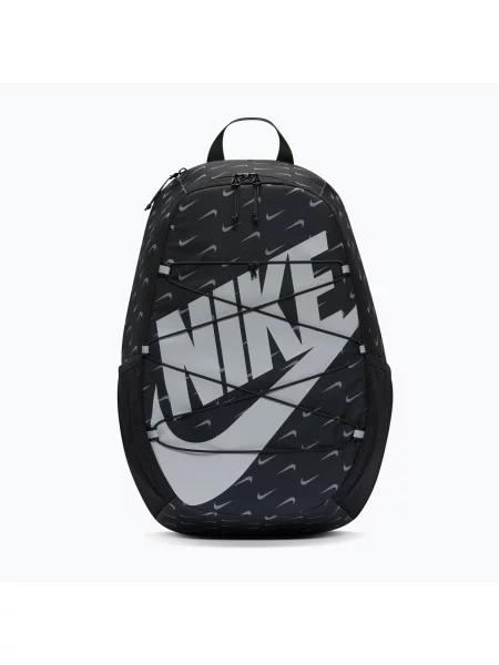 Batoh Nike Heritage Sweep Backpack Black/ Black/ Wolf Grey 25 l černý