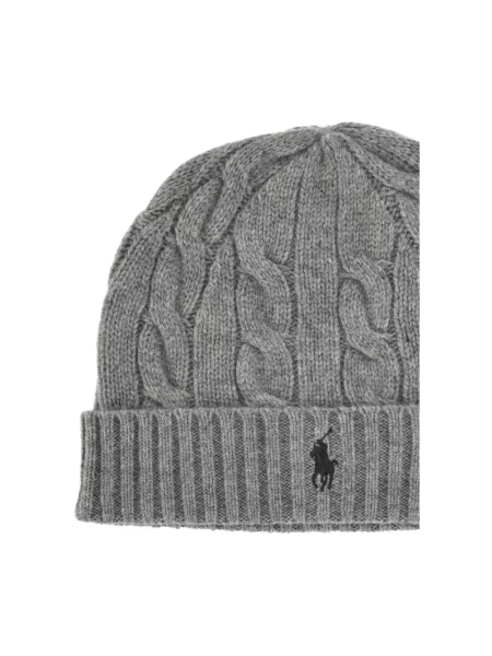 Czapka Polo Ralph Lauren z logo szara