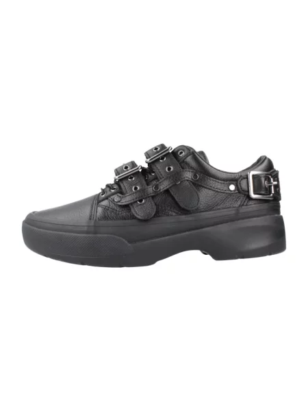 Botki Vans skórzane na sprzączkę czarne