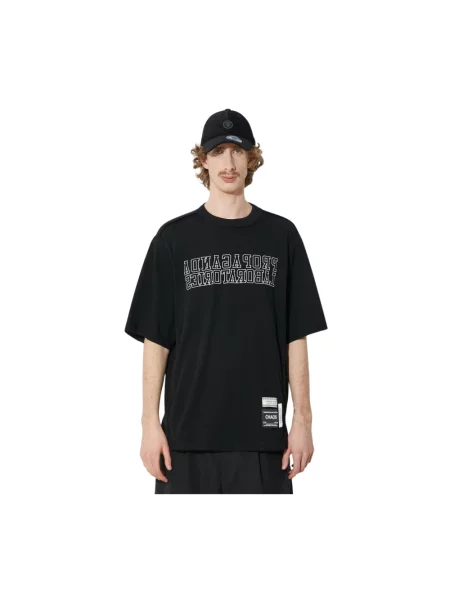 Undercover t-shirt Pullover z aplikacją czarny