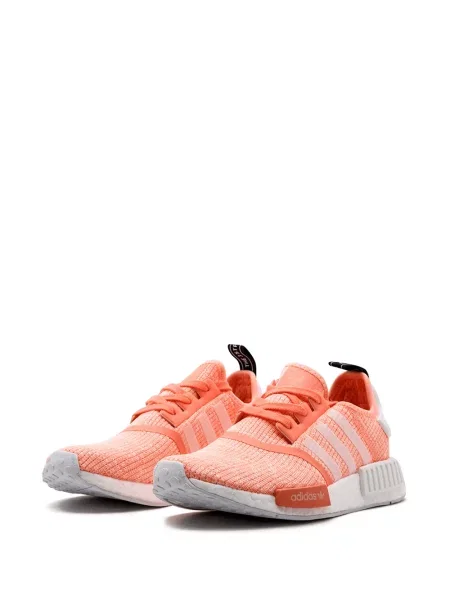 Sneakersy Adidas Primeknit pomarańczowe