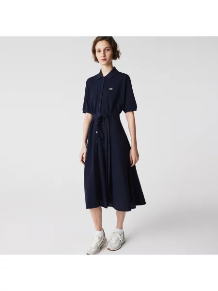 Lacoste Sukienka granatowa
