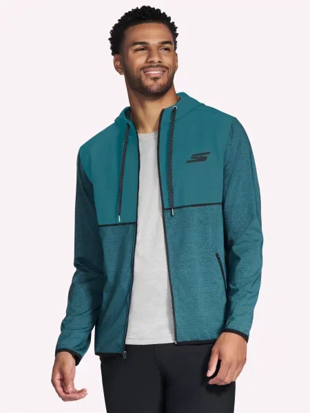 Флісова кофта Skechers поліестер/спандекс зелений