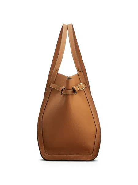 Geanta de piele Tod's din piele maro