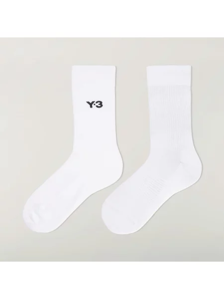 Skarpety Y-3 klasyczne białe