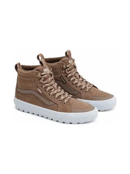 Členkové topánky Vans hnedá