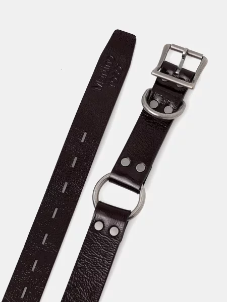 Martine Rose Bondage Belt ζώνη δερμάτινη ροζ