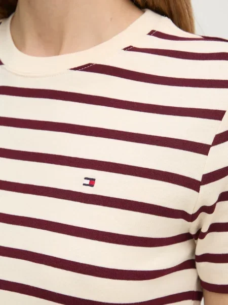 Tommy Hilfiger тениска дамска от бежово