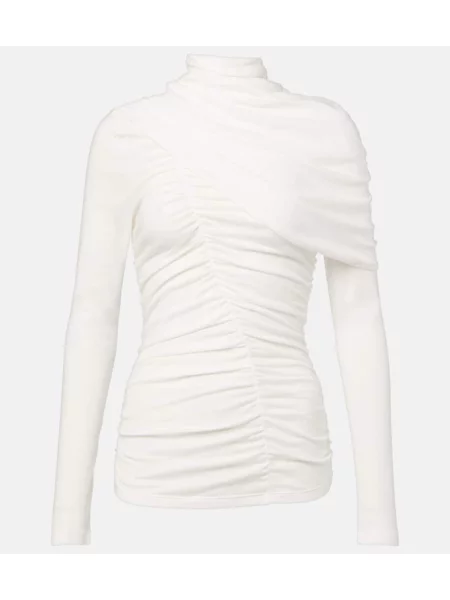 Bluză Magda Butrym drapată alb