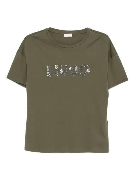 Tricou Liu Jo cu paiete verde