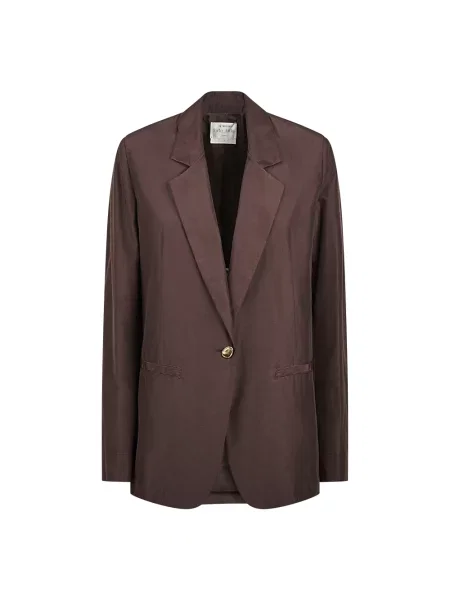 Marynarka Forte Forte elegancka brązowa