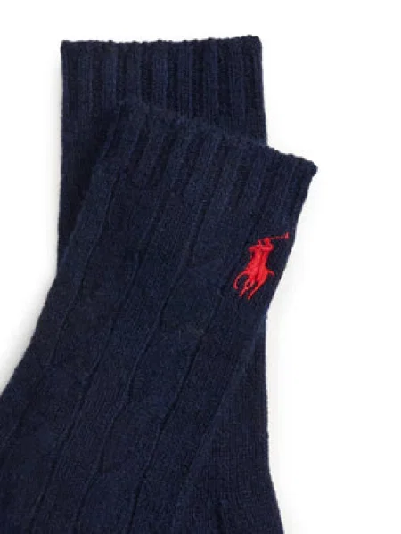 Polo Ralph Lauren Rokavice Mornarsko modra