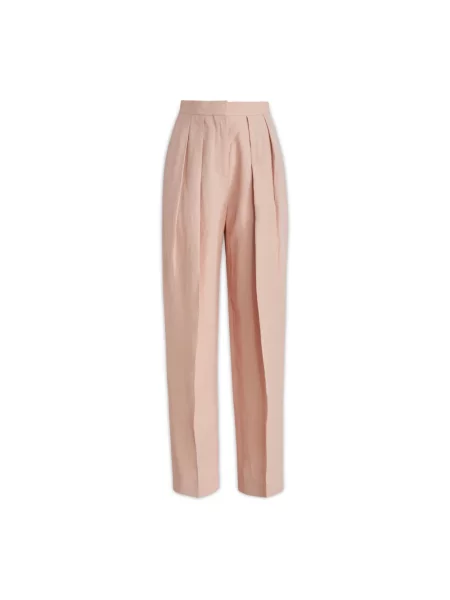 Spodnie Stella Mccartney różowe