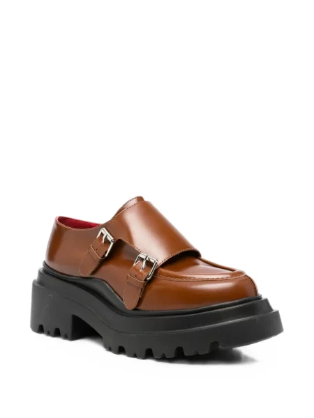 Pantofi loafer Plan C chunky maro