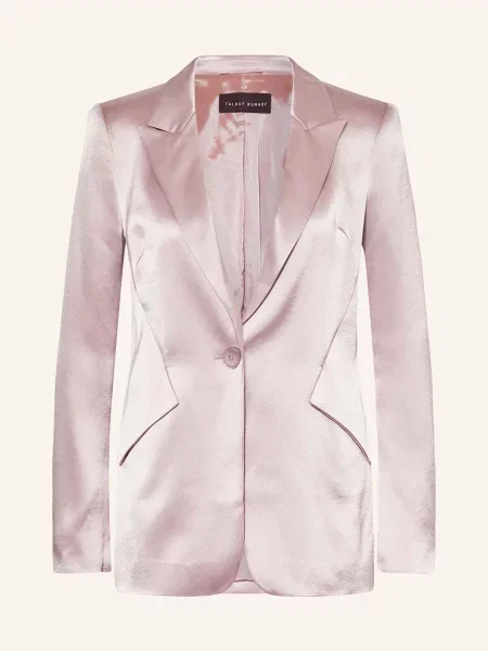 Talbot Runhof Blezer Satynowy rosa