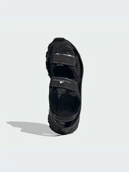 Кожаные босоножки Adidas черные