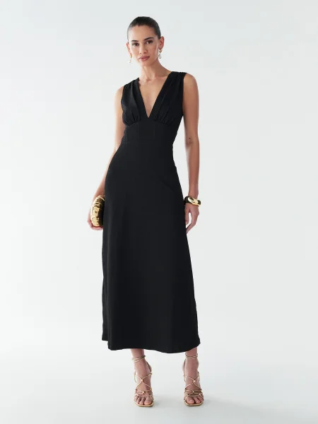 BWLDR Rochie Camile' negru