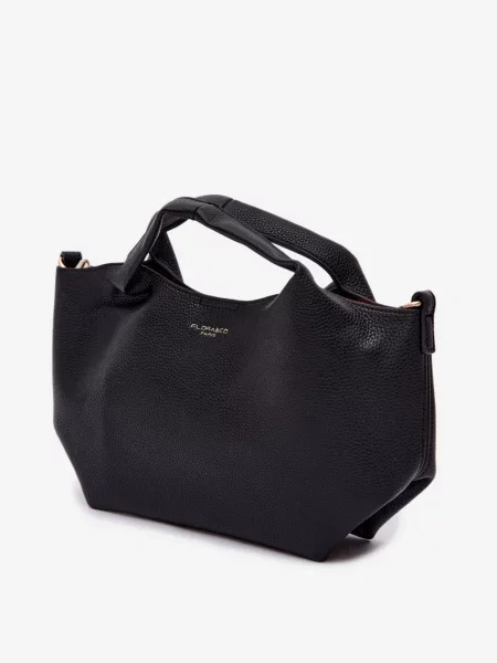 Geantă Flora & Co din piele negru