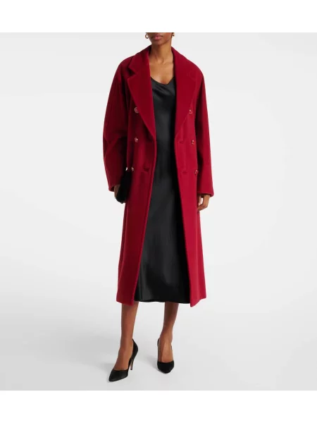 Rochie midi Max Mara din satin până la genunchi de costum negru