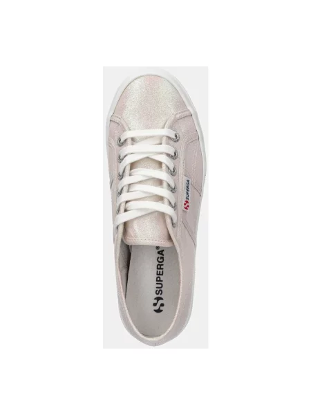 Trampki Superga na platformie różowe