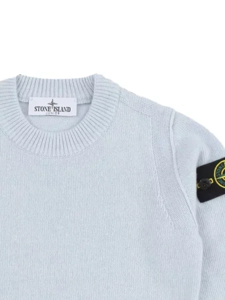 Sweter dziecięcy Stone Island niebieski