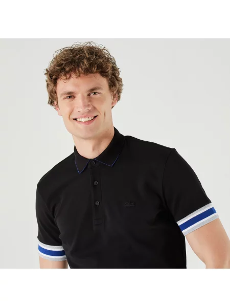 Lacoste Koszulka Polo czarna