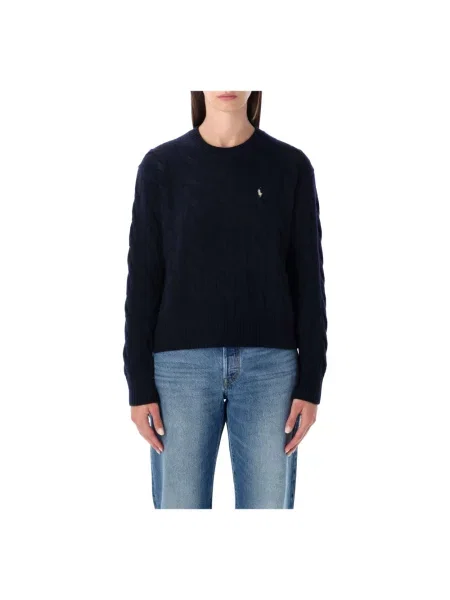 Sweter Ralph Lauren wełniany niebieski