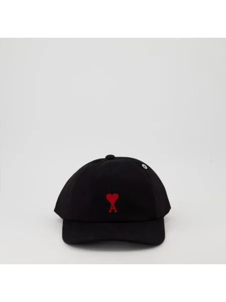 Czapka z daszkiem Ami Paris czarna