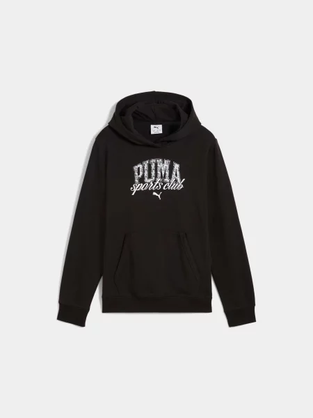 Детское худи Puma черное
