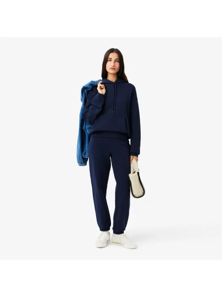 Lacoste Spodnie Dresowe granatowy