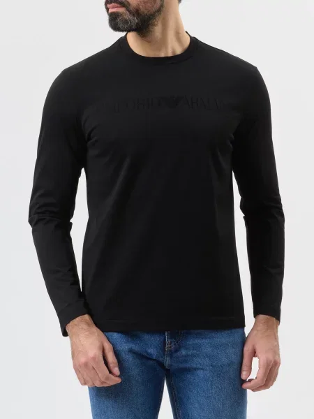 Лонгслив Emporio Armani черный