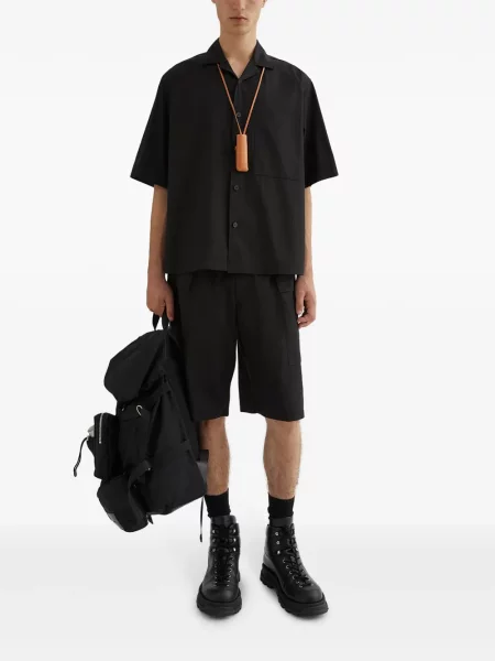 Scurt cămașă Jil Sander negru
