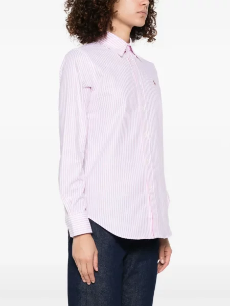 Pruhovaná kšiltovka Polo Ralph Lauren s výšivkou zelená