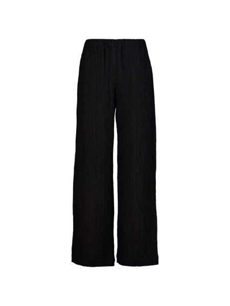 Pantaloni palazzo 120% Lino negru