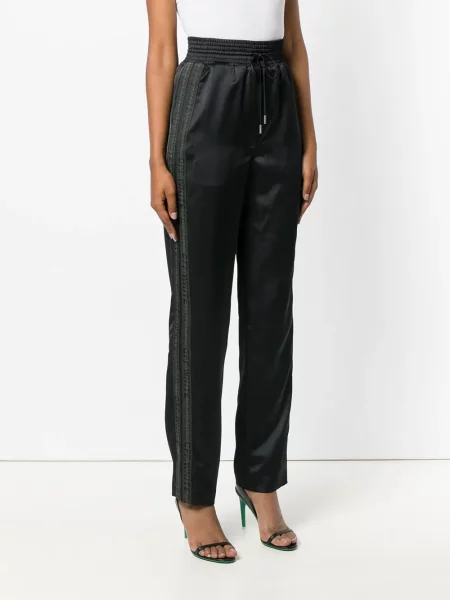 Pantaloni Off-white cu cordon alb