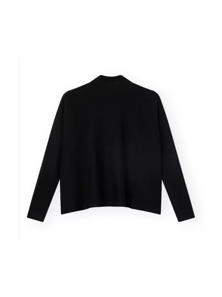 Pulover Compania Fantastica tricotate negru