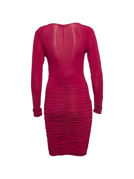 Rochie Isabel Marant cu volane roșu