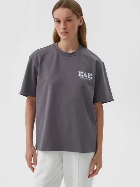 Футболки і поло Estro сірий