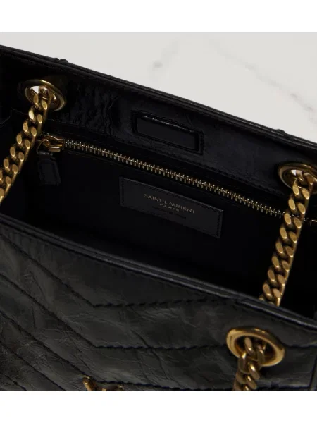 Geantă Saint Laurent din piele negru