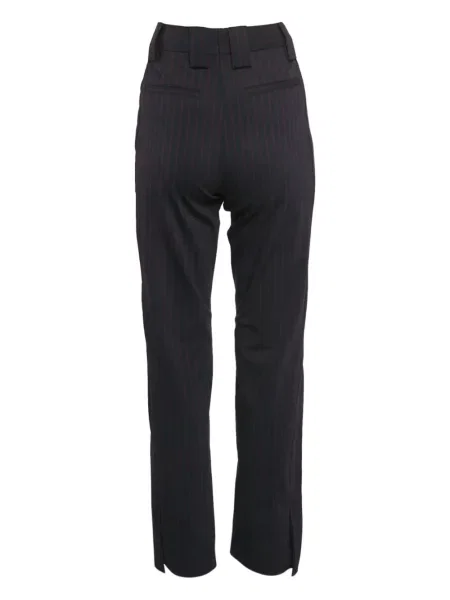 Pantaloni Ganni albastru