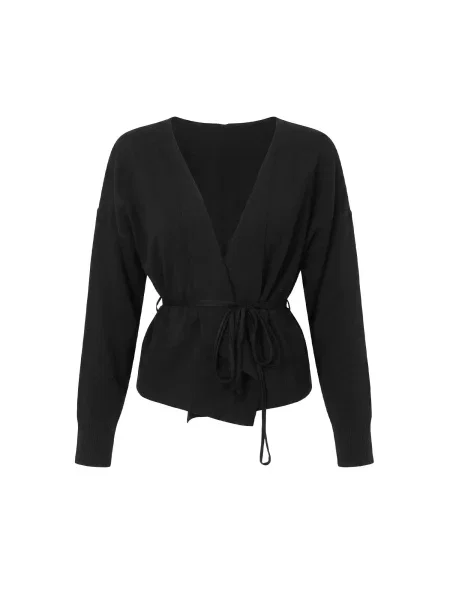 Trendyol Geacă tricotată negru