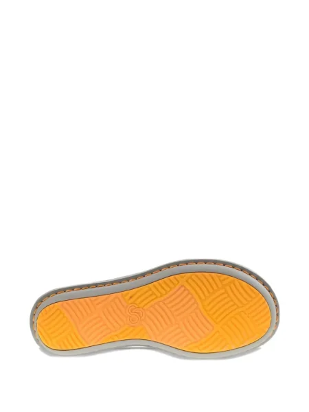 Garnitură de blană sandale Clarks Originals cu blană gri