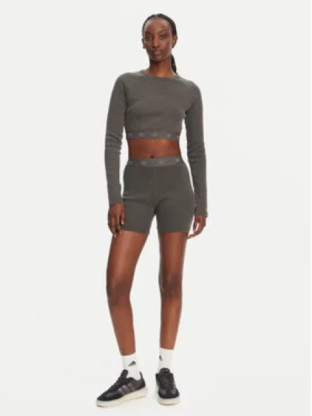 Adidas Halenka Ribbed černá