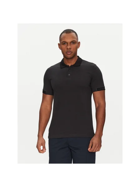 Emporio Armani Underwear Pólóing Regular Fit fekete