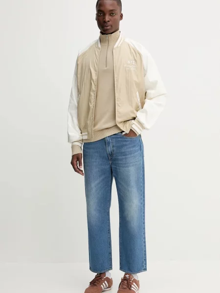 Bunda Tommy Jeans béžová