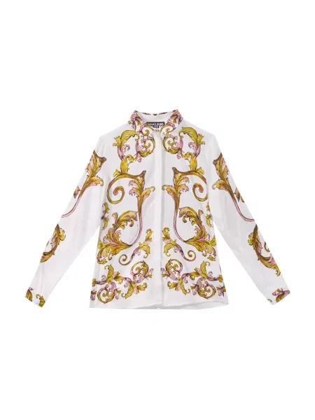 Wielobarwność koszula Versace Jeans Couture z twillu